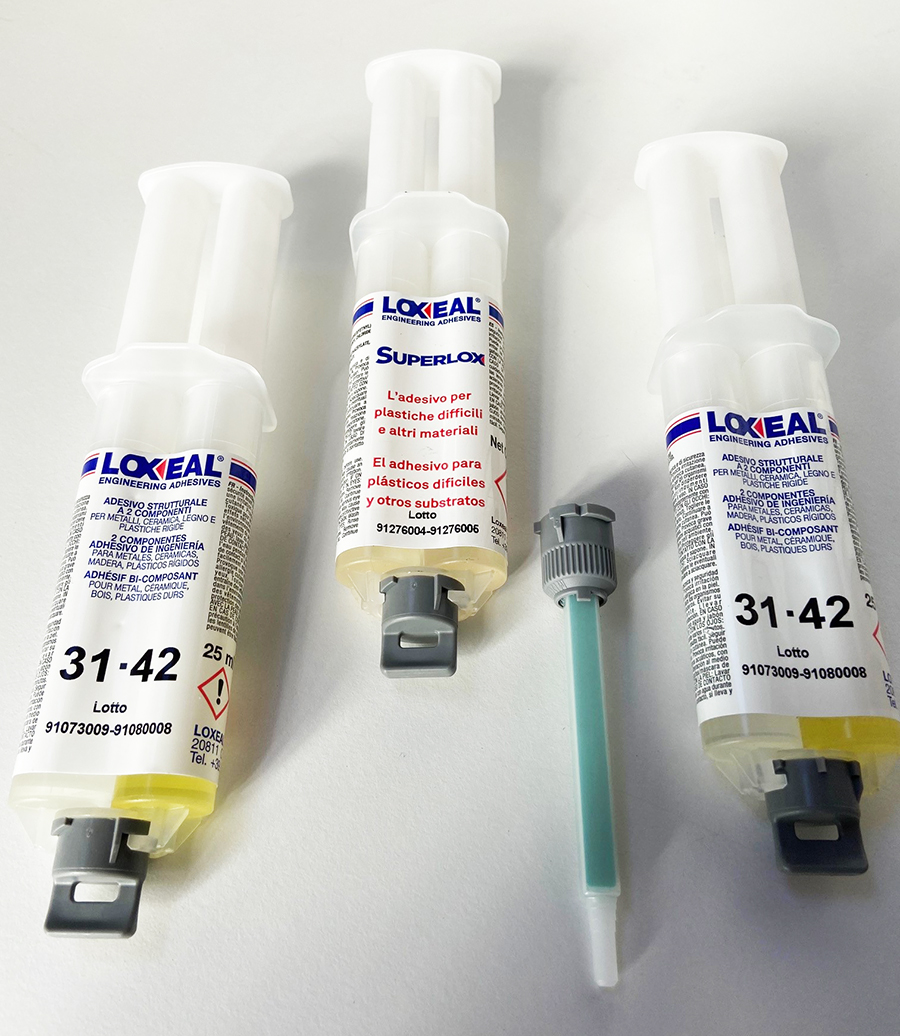 Adhesivos Epoxi Bicomponentes LOXEAL 31-42 y LOXEAL Superlox